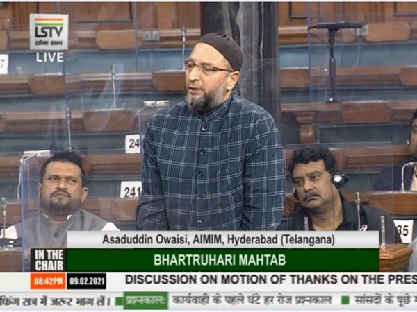 AIMIM MP Asaduddin Owaisi. 
