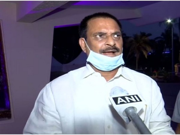 Odisha School and Mass Education Minister Samir Ranjan Dash speaks to ANI on Sunday. (Photo/ANI)