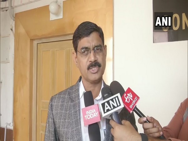 Odisha DGP S Mohanty speaking to reporters in Bhubaneswar on Tuesday. 