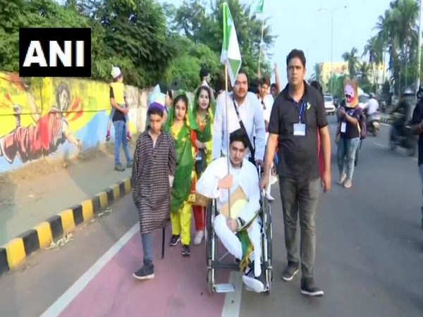 'Anjali' International Children's Festival for differently-abled children commenced in Bhubaneswar. Photo/ANI