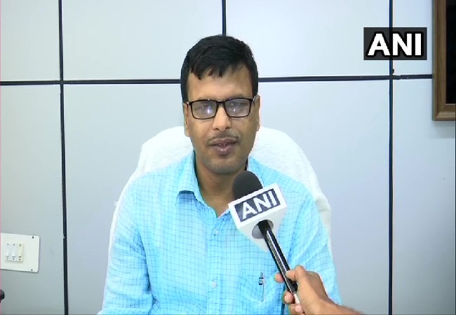 HR Biswas, Director, Bhubaneswar centre of IMD, speaking to ANI on Monday. Photo/ANI