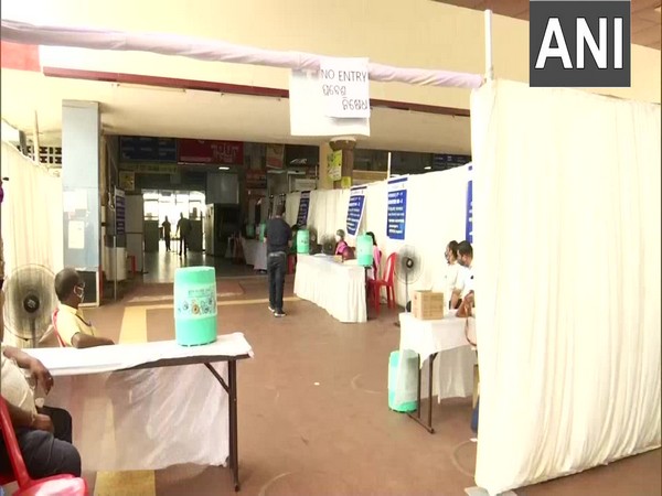 A visual from the railway station. 