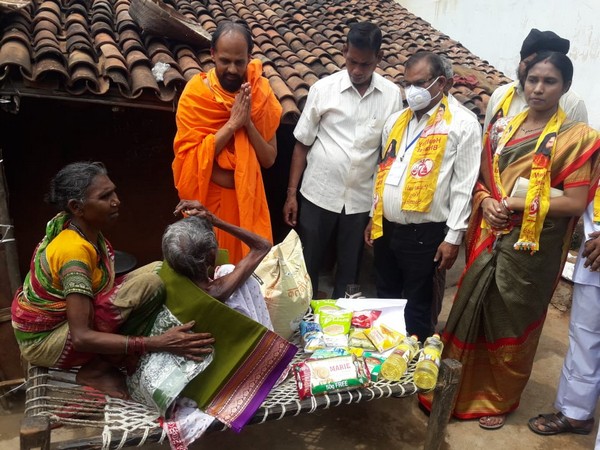 Patanjali has provided help to 120-year-old woman in Odisha's Nuapada.