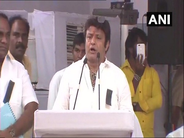 Veteran Tollywood actor and politician Nandamuri Balakrishna. [File Photo/ANI]