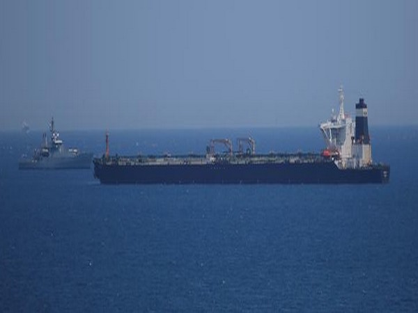 Iranian oil tanker seized by Britain's Royal Marines on Thursday.