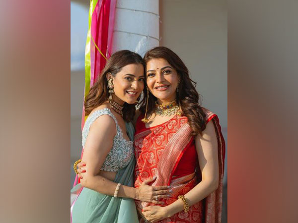 Nisha Aggarwal with Kajal Aggarwal (Image source: Instagram)