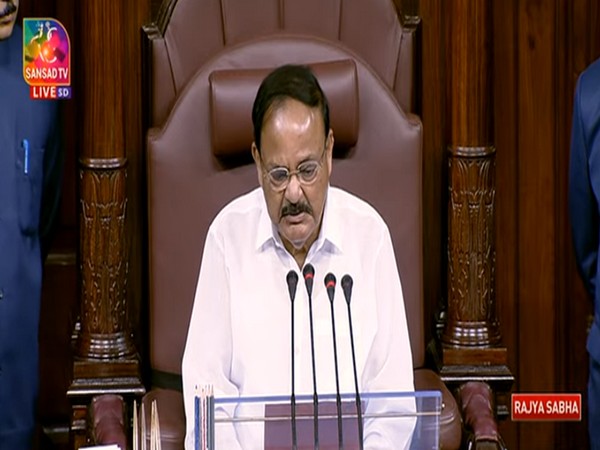 Vice President of India and Rajya Sabha Chairperson M Venkaiah Naidu (Photo/ANI)