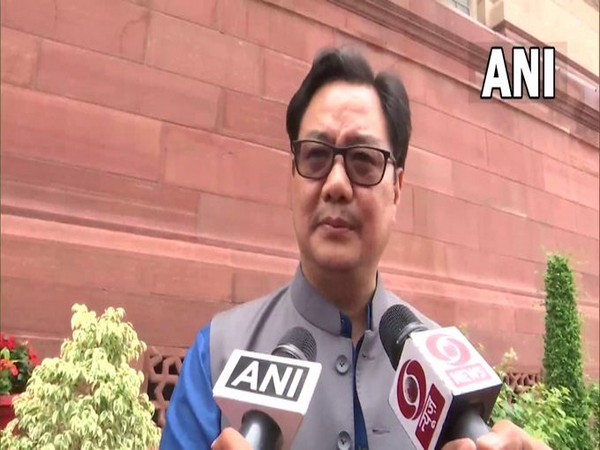 Union Law Minister Kiren Rijiju (Photo/ANI)