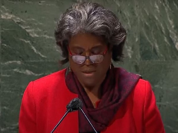 The United States ambassador at the United Nations General Assembly (UNGA), Linda Thomas-Greenfield 