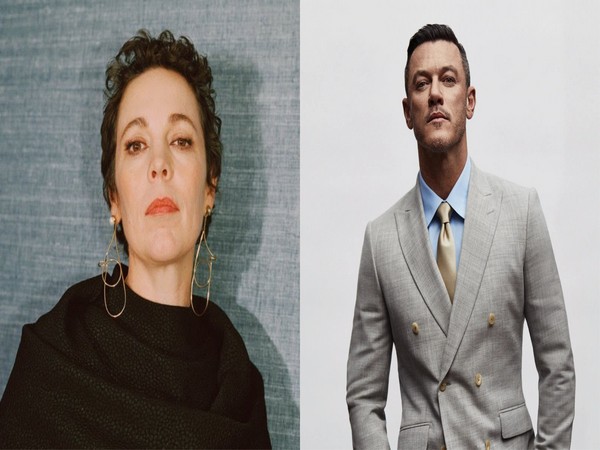 Olivia Colman and Luke Evans (Image source: Instagram)