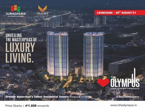 THE OLYMPUS, Greater Hyderabad's tallest residential towers is set to rise at financial district