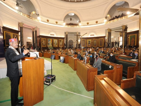 Lok Sabha Speaker Om Birla at the event. 