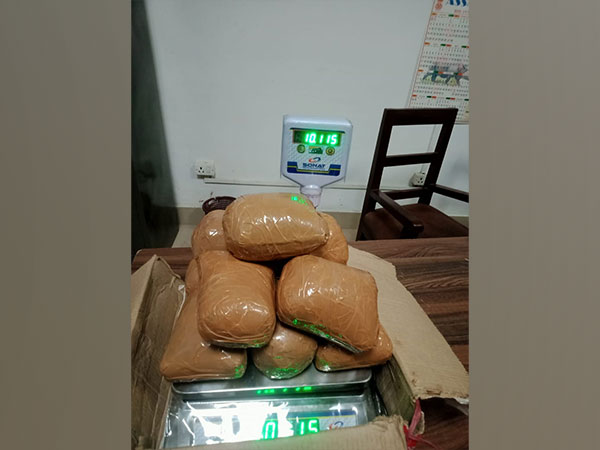 The opium recovered from the accused. 