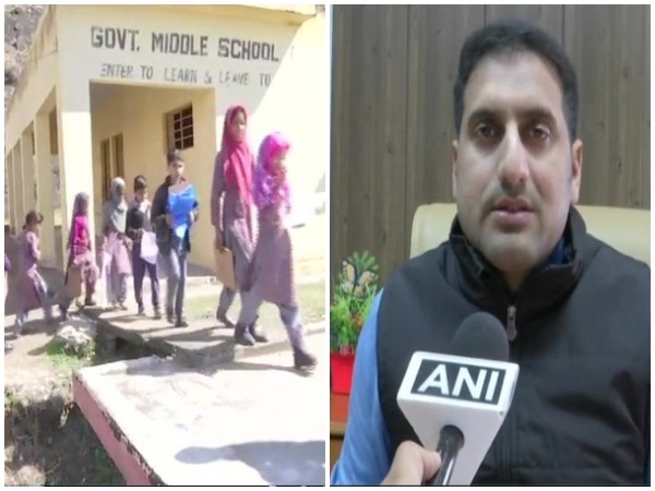 District Collectorate of Rajouri MA Asad while speaking to ANI in Rajouri, Jammu and Kashmir on Thursday. Photo/ANI