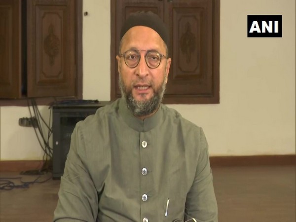 AIMIM chief and Hyderabad MP Asaduddin Owaisi (Photo/ANI)