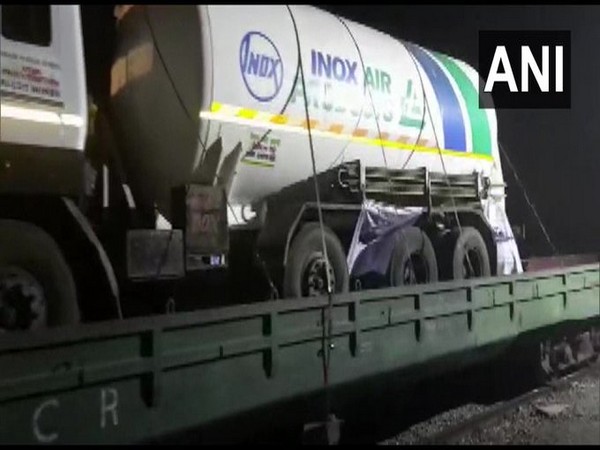 Roll On Roll Off (RORO) Oxygen Express is enroute to Maharashtra from Visakhapatnam in Andhra Pradesh.