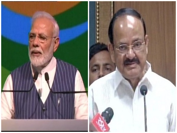 Prime Minister Narendra Modi (L), Vice President Venkaiah Naidu (R) (file photo)