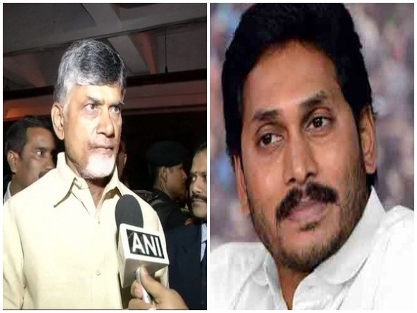 Andhra Pradesh Chief Minister N Chandrababu Naidu (left) and YSR Congress president YS Jagan Mohan Reddy (right). File pic