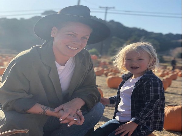Singer Pink with her son (Image courtesy: Instagram) 