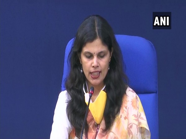 Punya Salila Srivastava, Joint Secretary, Ministry of Home Affairs (MHA) speaking at a press briefing in New Delhi on Thursday (Photo/ANI)