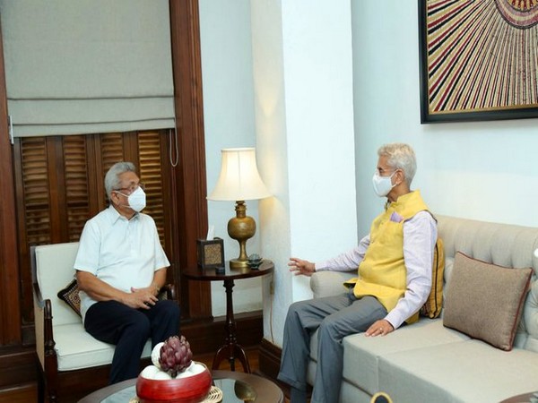 External Affairs Minister S Jaishankar called on Sri Lankan President Gotabaya Rajapaksa on Monday