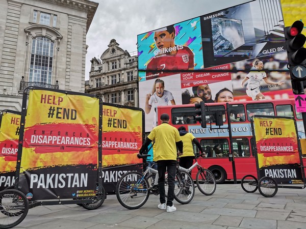 The campaign undertaken by Baloch organisations in London