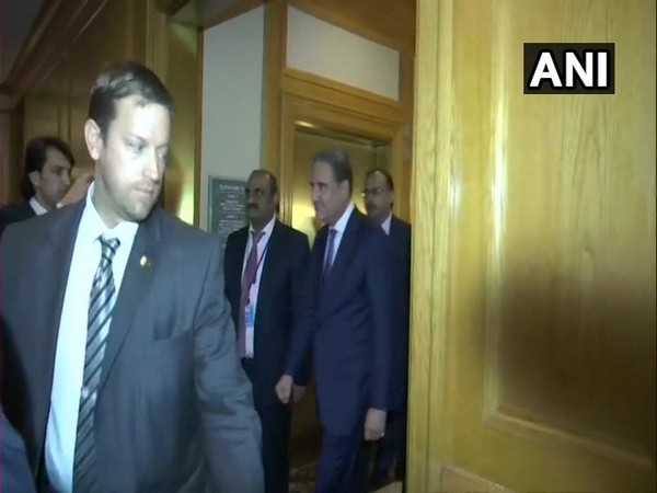 Pakistan Foreign Minister Shah Mehmood Qureshi in New York on Thursday (Photo/ANI) 