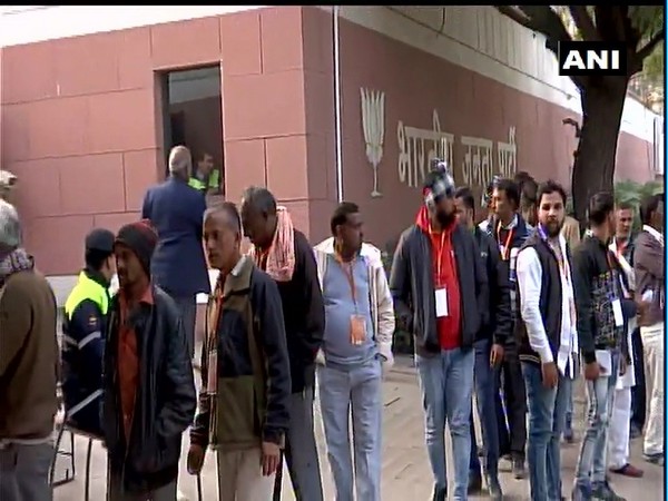 A group of Pakistani refugees visited BJP headquarters in New Delhi on Saturday