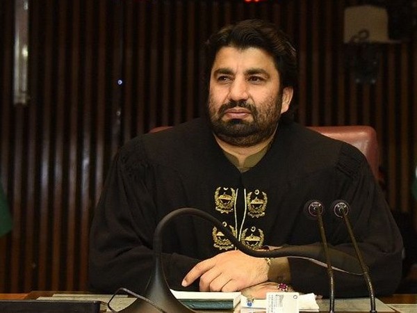 Deputy Speaker National Assembly of Pakistan Qasim Khan Suri. (Image credit:Twitter/Qasim Khan Suri))