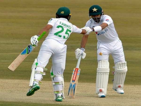 Pakistan batsmen Fawad Alam and Babar Azam (Image: Pakistan Cricket)