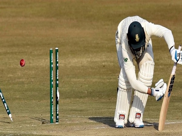 South Africa ended day two at 106/4 (Image: Pakistan Cricket's Twitter)