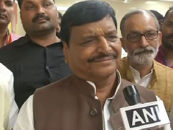 PSPL Chief Shivpal Yadav speaking to ANI at Lucknow on Saturday