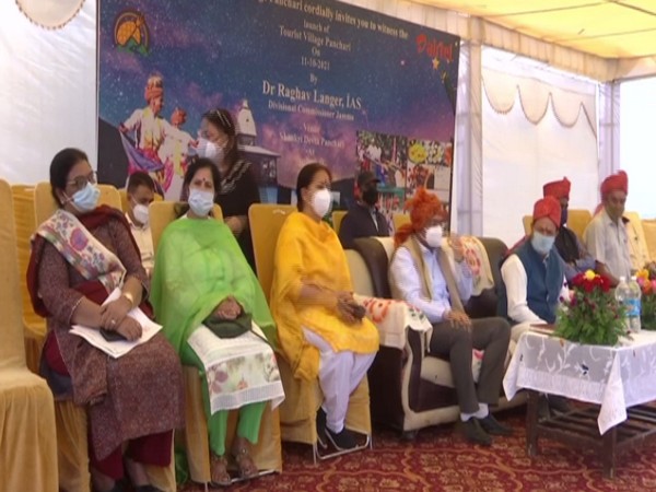 Launch of first-ever tourist village at Jannu and Kashmir (Photo/ANI) 