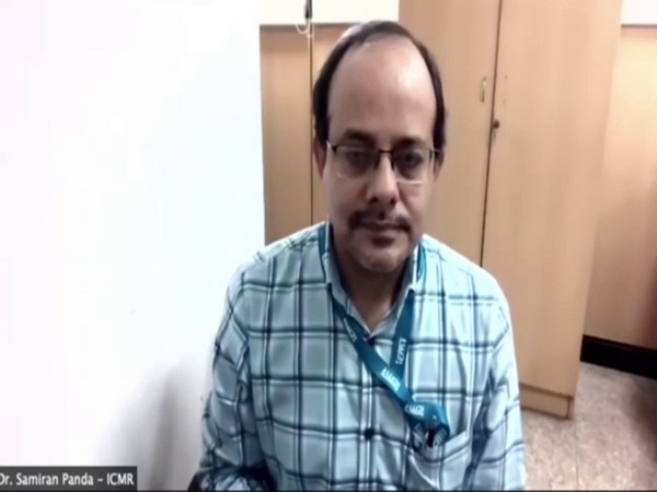 Head of epidemiology and infectious diseases at the Indian Council of Medical Research (ICMR) Dr Samiran Panda. (Photo/ ANI)