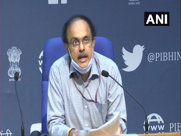 Arun Kumar Panda, Chairman of Empowered Group-4 (to tackle COVID-19) speaking at a press conference in New Delhi on Tuesday.