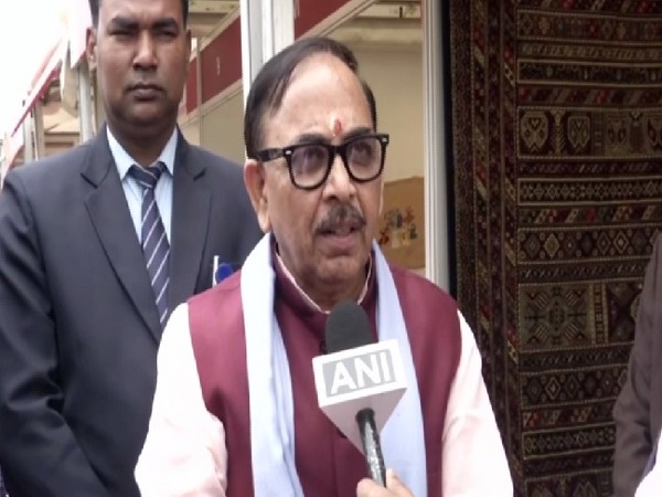 Union Minister Mahendra Nath Pandey speaking to ANI on Friday. 
