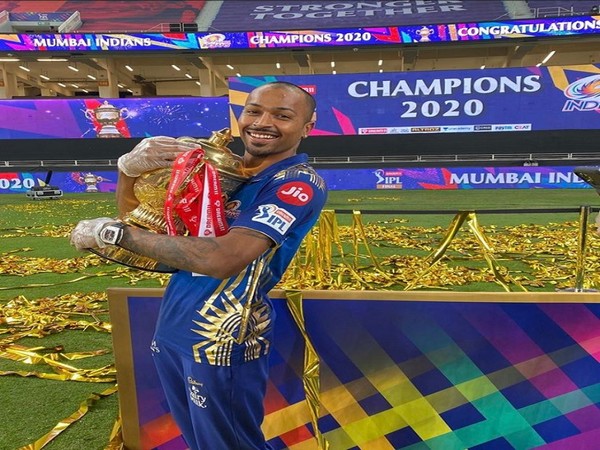 Mumbai Indians all-rounder Hardik Pandya (Image: Hardik Pandya's Twitter)