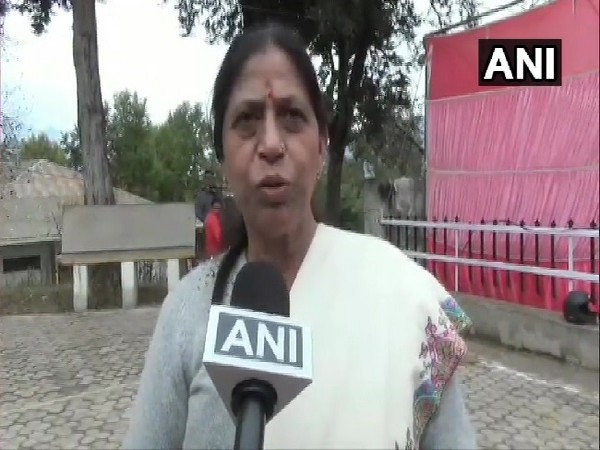 BJP candidate Chandra Pant speaking to ANI after winning the Pithoragarh assembly by-polls on Thursday. Photo/ANI