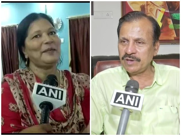 Nikhat Zareen's mother Parveen Sultana (left) and father Jameel Ahmed (right)