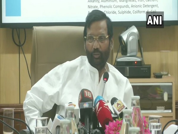 Union Minister Ram Vilas Paswan addressing a press conference in New Delhi on Saturday. 
