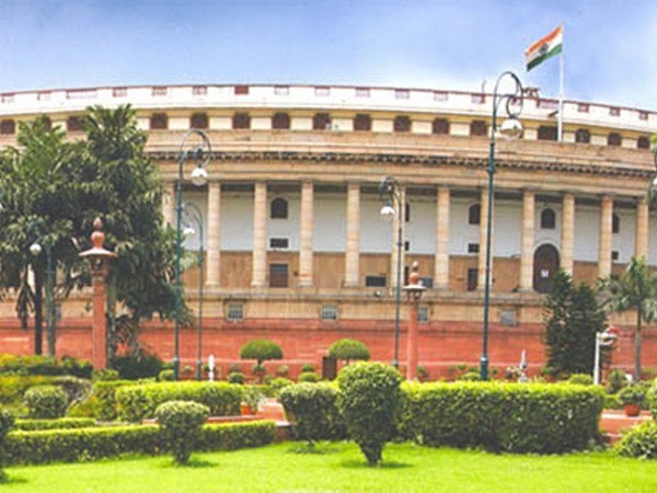 A view of Indian Parliament