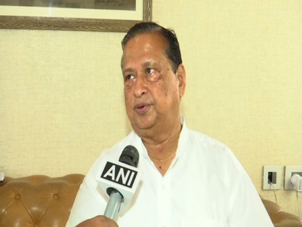 Odisha Congress chief Niranjan Patnaik speaking to ANI in Bhubaneshwar on Friday. Photo/ANI