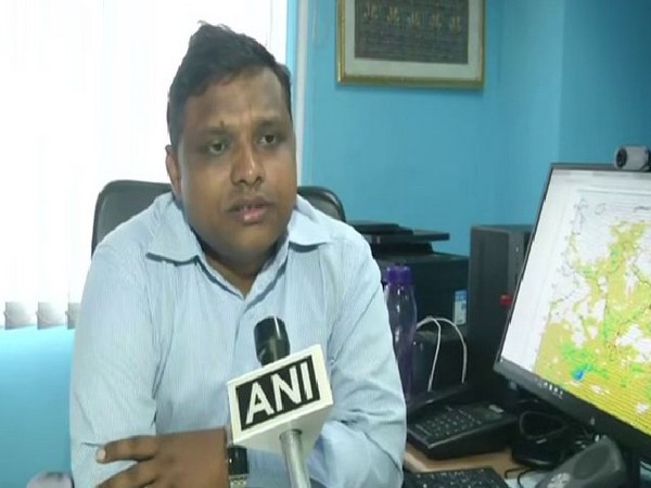 MeT scientist Anand Shankar speaking to ANI in Patna on Thursday. Photo/ANI