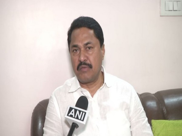 COngress leader Nana Patole speaking to ANI in Nagpur on Monday. Photo/ANI