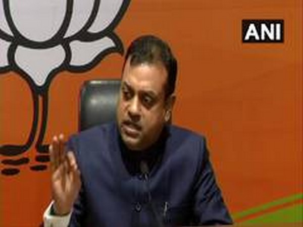 BJP national spokesperson Sambit Patra speaking at a press conference in New Delhi on Saturday. Photo/ANI