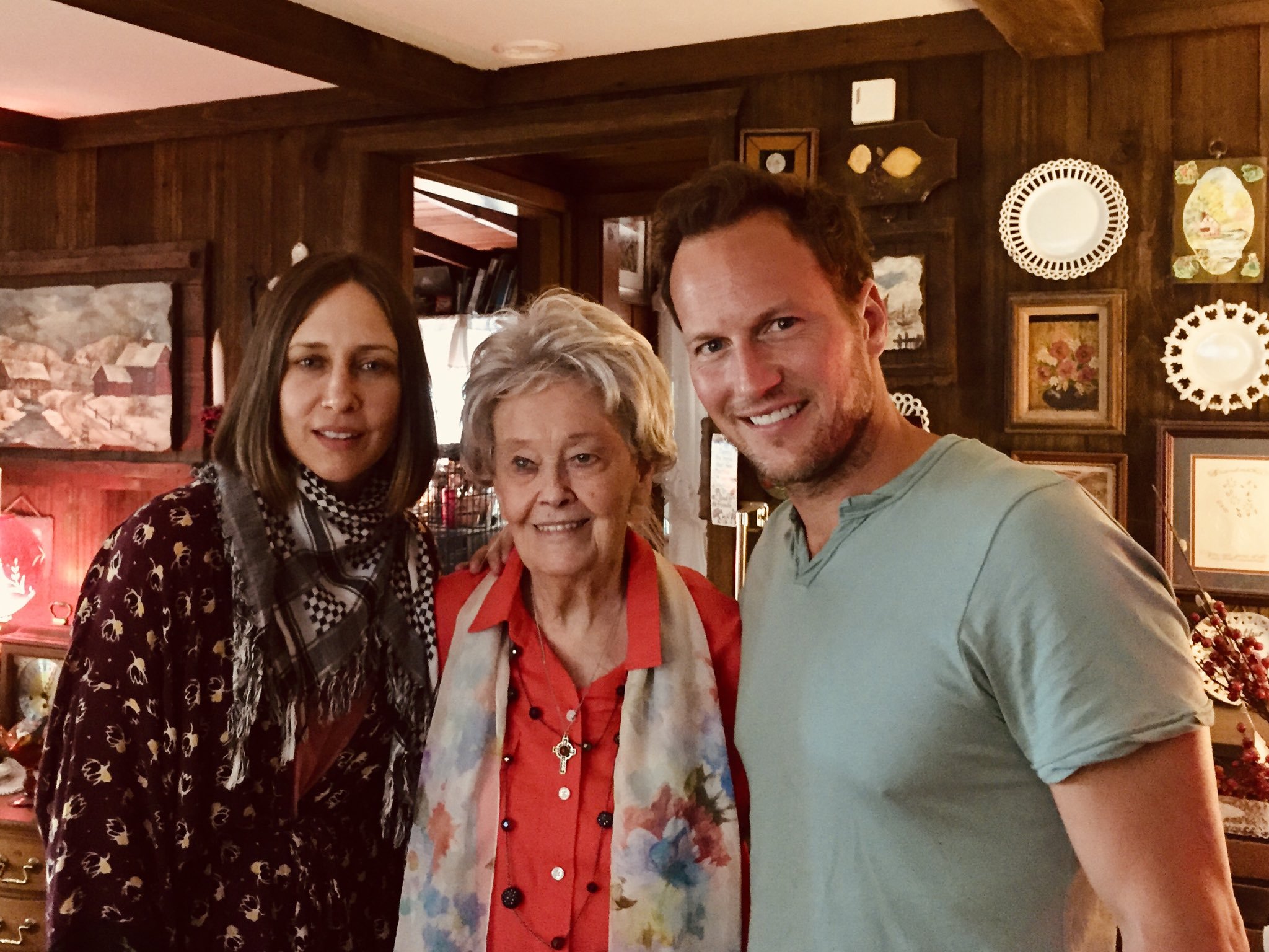 Vera Farmiga, Lorraine Warren, Patrick Wilson (picture: Twitter)