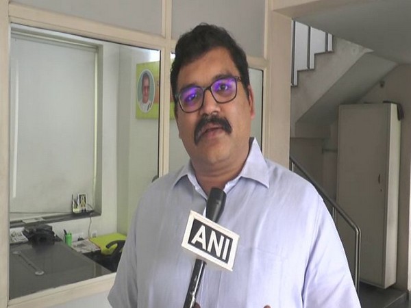 TDP spokesperson K Pattabhi speaking to ANI on Friday. Photo/ANI