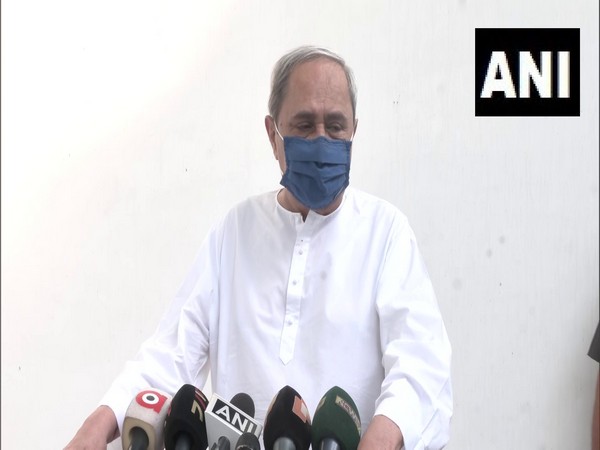 Odisha CM Naveen Patnaik. (ANI/photo)