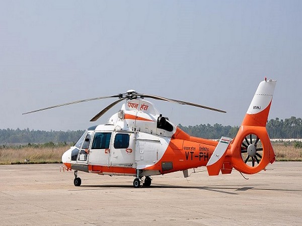 Pawan Hans Limited chopper (Photo/Twitter/Pawan Hans Limited)