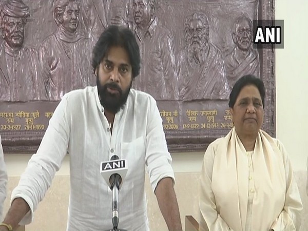 Pawan Kalyan and Mayawati (File pic)